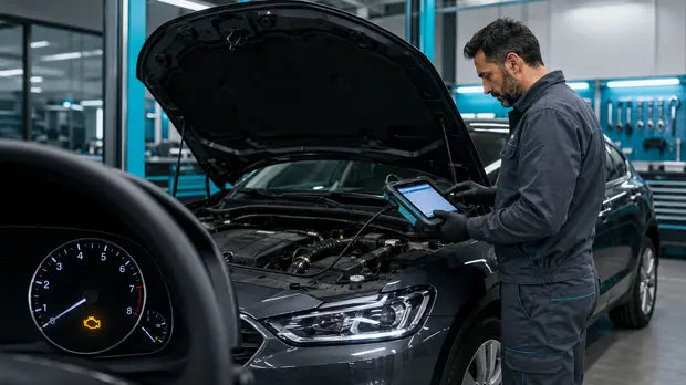 Motor Arıza Lambası Bilgisayarlı Arıza Tespiti